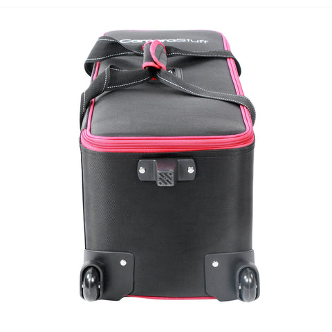 Camerastuff Red-Rim Roller Carry Bag Studio & Lighting Accessories (77x25x24cm) + 1 x 200cm Light Stand