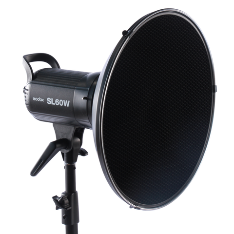 Camerastuff RR-40 Aluminium Beauty Dish with Honeycomb Grid 40cm (Bowens Mount)