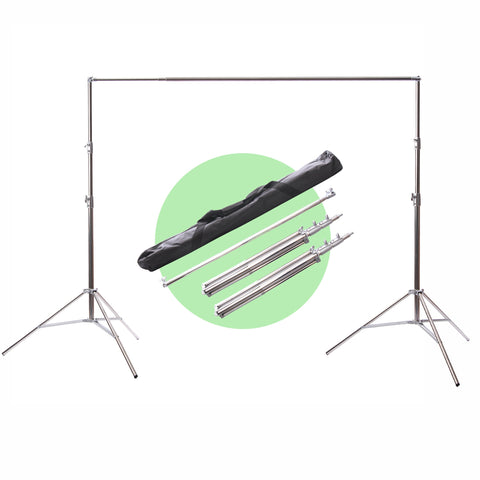 Camerastuff Sbgs-288 Heavy-duty Stainless Steel Backdrop Stand Support Kit • South Africa