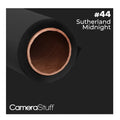 Camerastuff Seamless Paper Backdrop 1.35x10m No44 Sutherland Midnight Black • Camerastuff • South Africa