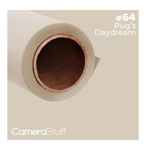 Camerastuff Seamless Paper Backdrop 2.70x10m No64 Pug’s Daydream Fawn • Camerastuff • South Africa