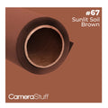 Camerastuff Seamless Paper Backdrop 2.70x10m No67 Sunlit Soil Brown • Camerastuff • South Africa