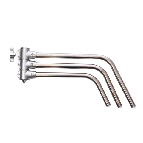 Camerastuff Stainless Steel Heavy Duty Backdrop Stand wtih C-Stands 3m x 3.3m