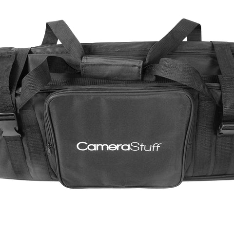 Camerastuff Studio Soft Carry Bag for Lighting & Accessories 105x27x27cm + 2 x 260cm Light Stands