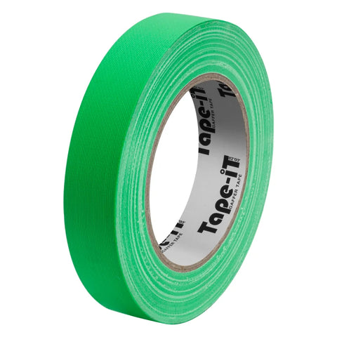 Tape-it Green Gaffer Tape Roll 24mm x 25m