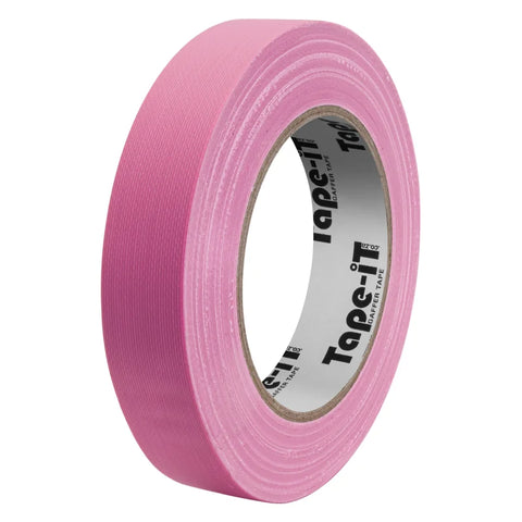 Tape-it Pink Gaffer Tape Roll 24mm x 25m