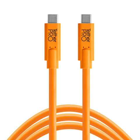 Tethertools Tetherpro Camera Tether Cable Usb-c To 4.6m Orange (cuc15-org)