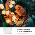 Neewer 1/8 Black Diffusion Mist Dreamy Effect 4’’ x 5.65’’ Square Filter for Matte Box • Camerastuff • South Africa