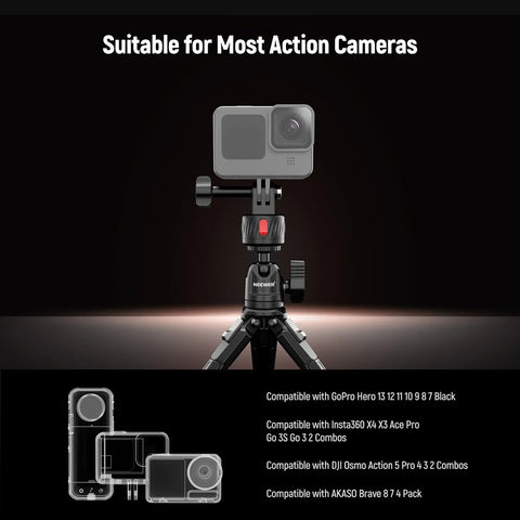 Neewer GP24 Quick-Release 4-in-1 Action Camera GoPro Mount Kit