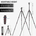 Neewer N55c 68’’/172cm Carbon Fiber 2-in-1 Tripod & Monopod • Camerastuff • South Africa