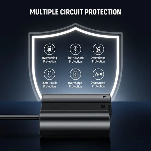 Neewer Vp-ep5b En-el15 to D-tap Dummy Battery & Cable • Camerastuff • South Africa