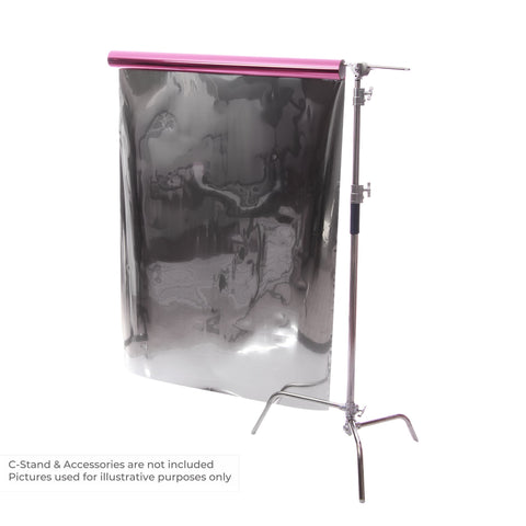 Camerastuff Bd2011 Double-sided Reflective Mylar Film Sheet Silver & Rose Gold 1.2x10m • Camerastuff • South Africa