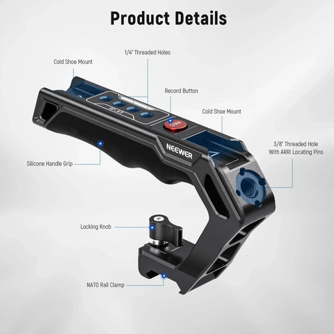 Neewer Pg005e Nato Top Handle with Record Button • Camerastuff • South Africa