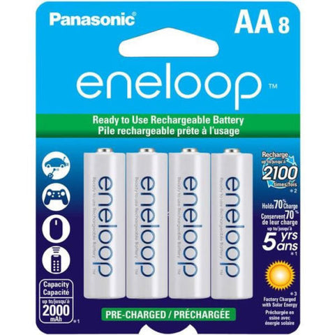 Eneloop AA Rechargeable Batteries 2000mAh 4-Pack