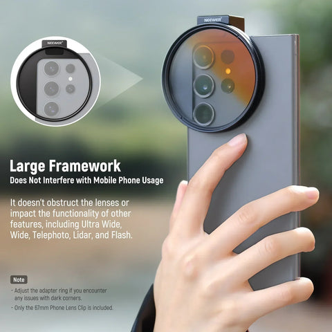 Neewer La006 67mm Smartphone Filter Mount • Camerastuff • South Africa