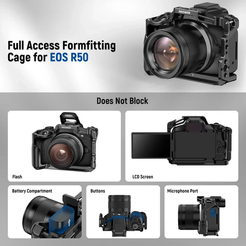 Neewer Ca031 R50 Camera Cage for Canon Eos • Camerastuff • South Africa