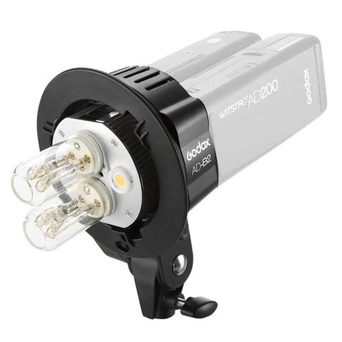 Godox Ad-b2 Twin Head Bracket for Ad200 (bowens Mount) • Camerastuff • South Africa