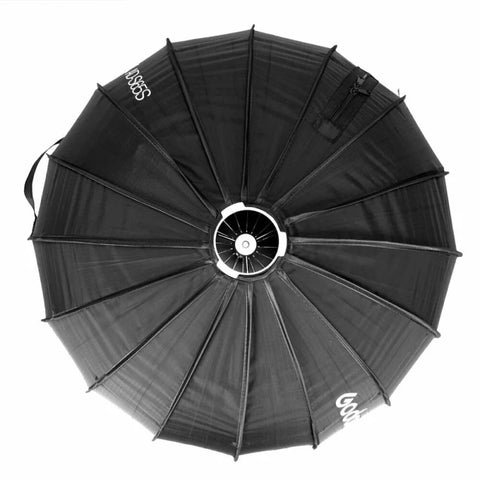 Godox Ad-s65s Silver 65cm Folding Softbox Beauty Dish with Grid (godox Native Mount) • Camerastuff • South Africa