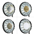 Godox Ad-s65s Silver 65cm Folding Softbox Beauty Dish with Grid (godox Native Mount) • Camerastuff • South Africa
