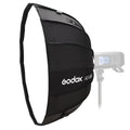 Godox Ad-s65s Silver 65cm Folding Softbox Beauty Dish with Grid (godox Native Mount) • Camerastuff • South Africa