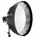 Godox Ad-s65s Silver 65cm Folding Softbox Beauty Dish with Grid (godox Native Mount) • Camerastuff • South Africa
