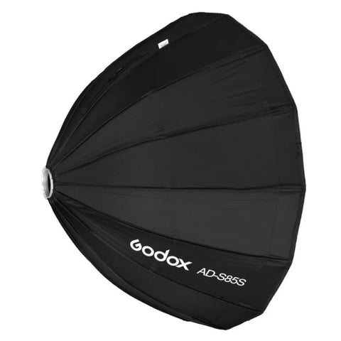 Godox Ad-s85s Silver 85cm Folding Softbox Beauty Dish with Grid (godox Native Mount) • Camerastuff • South Africa