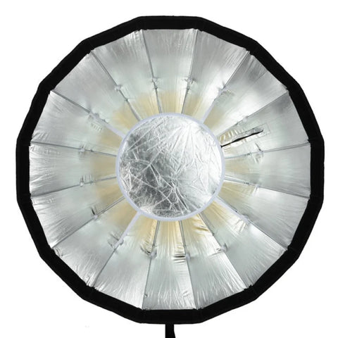 Godox Ad-s85s Silver 85cm Folding Softbox Beauty Dish with Grid (godox Native Mount) • Camerastuff • South Africa