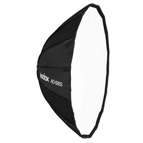 Godox Ad-s85s Silver 85cm Folding Softbox Beauty Dish with Grid (godox Native Mount) • Camerastuff • South Africa