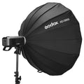 Godox Ad-s85s Silver 85cm Folding Softbox Beauty Dish with Grid (godox Native Mount) • Camerastuff • South Africa