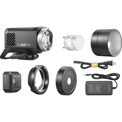 Godox AD400ProII All-in-One Outdoor Battery Strobe Flash