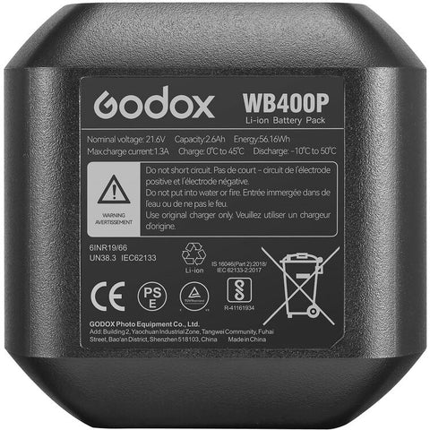 Godox AD400ProII All-in-One Outdoor Battery Strobe Flash