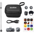 Godox Cube-sc Kit 1 Wireless Microphone System with Usb-c Connector for Mobile Devices (2.4 Ghz) • Camerastuff • South