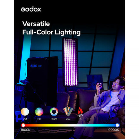 Godox FL200R-K1 KNOWLED Flexible RGB-WW LED Constant Light Mat 60x60cm