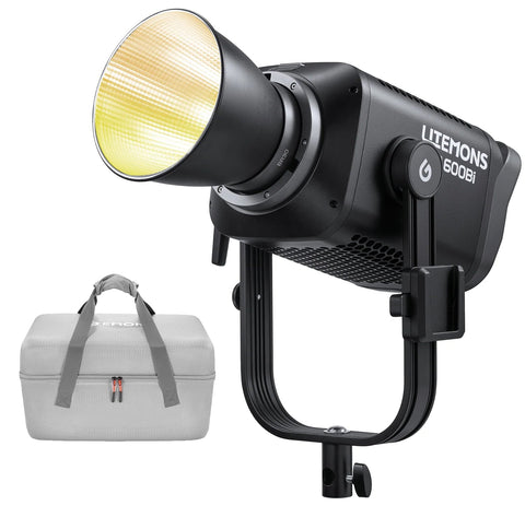 Godox LA600Bi-K1  Litemons 600W Bi-Colour COB LED Constant Light with Case (Black)