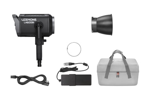 Godox LA600Bi-K1  Litemons 600W Bi-Colour COB LED Constant Light with Case (Black)