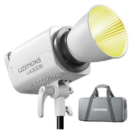 Godox Litemons LA300Bi-K1 330W Bi-Colour COB LED Video Light Monolight (with Carry Bag) (White)