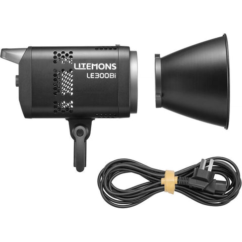 Godox Litemons LE300Bi 300W Bi-Colour COB LED Constant Light Monolight (Black)