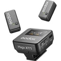 Godox Magic Xt1-cl 2-person Wireless Microphone System with Usb-c and Lightning Adapters (2.4 Ghz) • Camerastuff