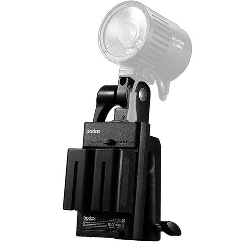 Godox Ml-ak Bc60 Battery Plate Kit for Ml60 Ml60ii Led Constant Lights • Camerastuff • South Africa