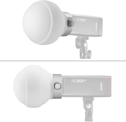 Godox Ml-cd15 Collapsible Silicon Diffuser Dome with 3 x Adapter Brackets • Camerastuff • South Africa