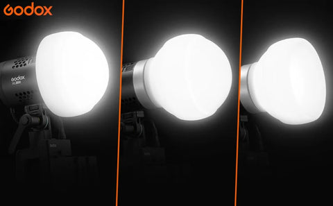 Godox Ml-cd15 Collapsible Silicon Diffuser Dome with 3 x Adapter Brackets • Camerastuff • South Africa