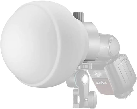 Godox Ml-cd15 Collapsible Silicon Diffuser Dome with 3 x Adapter Brackets • Camerastuff • South Africa