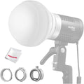 Godox Ml-cd15 Collapsible Silicon Diffuser Dome with 3 x Adapter Brackets • Camerastuff • South Africa