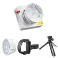 Godox Ml100bi Kit-1 120w Bi-colour Portable Led Video Light (15° & 36° Lens Power Bank Holder Kit) • Camerastuff