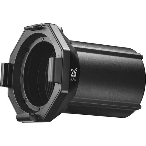 Godox Mlp26k Projection Attachment Optical Snoot for Ml30 and Ml60 Led Lights (26°) • Camerastuff • South Africa