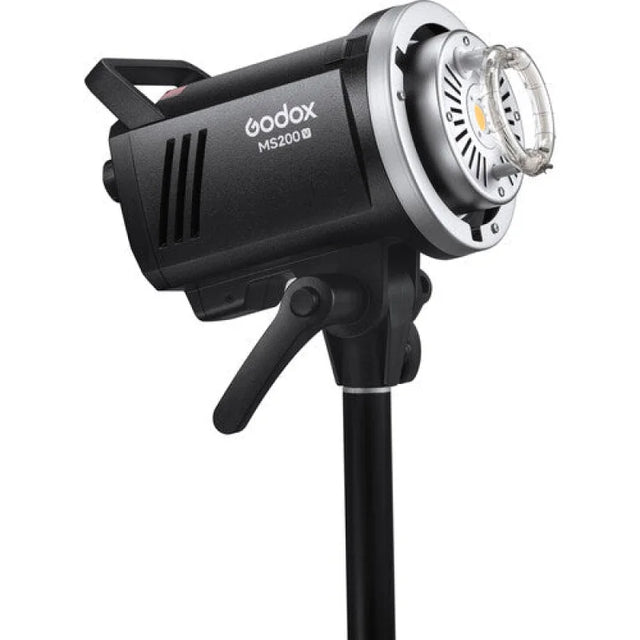 Godox MS200V 200Ws Studio Monolight Strobe Flash with LED Modelling Lamp