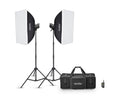 Godox Ms200v-f 200w/s Dual Studio Flashes Kit (led Modelling Lamps) • Camerastuff • South Africa