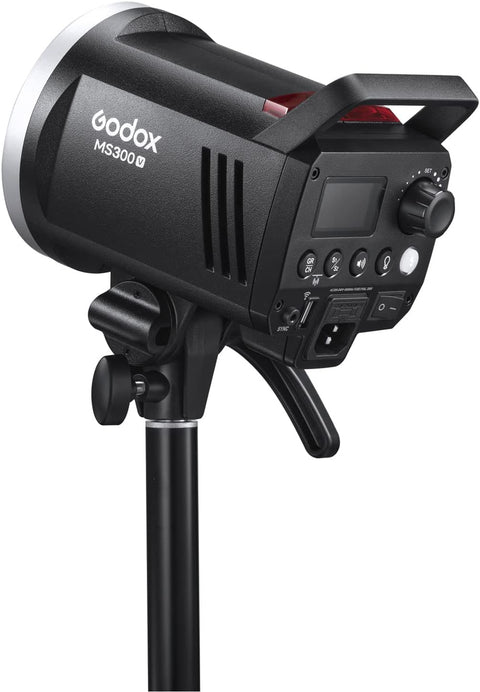 Godox Ms300v-d 300w/s Triple Studio Flashes Kit (led Modelling Lamps) • Camerastuff • South Africa
