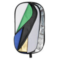 Godox 150x200cm 7-in-1 Reflector Diffuser and Green Blue Backdrop Rft-10 • Camerastuff • South Africa