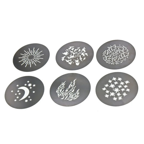 Godox Sa-09-001 Gobo Set x 6 (for Sa-p Projection Head) • Camerastuff • South Africa